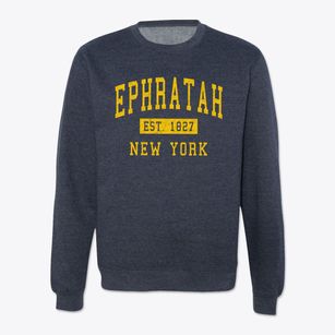 Ephratah New York Classic Established Crewneck Sweatshirt