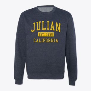 Julian California Classic Established Crewneck Sweatshirt