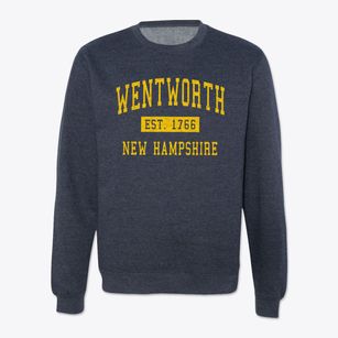 Wentworth New Hampshire Classic Established Crewneck Sweatshirt