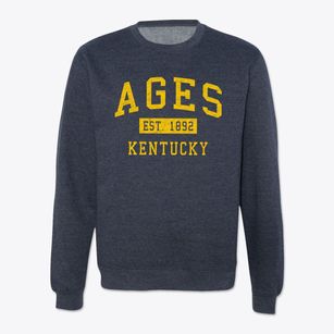 Ages Kentucky Classic Established Crewneck Sweatshirt
