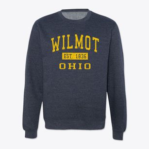 Wilmot Ohio Classic Established Crewneck Sweatshirt