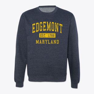 Edgemont Maryland Classic Established Crewneck Sweatshirt