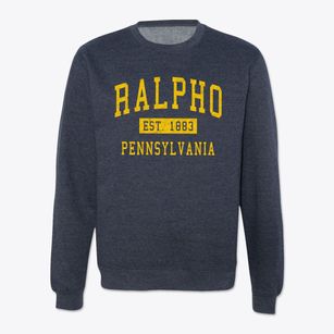 Ralpho Pennsylvania Classic Established Crewneck Sweatshirt