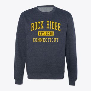 Rock Ridge Connecticut Classic Established Crewneck Sweatshirt