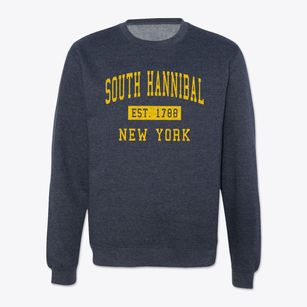 South Hannibal New York Classic Established Crewneck Sweatshirt