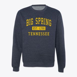 Big Spring Tennessee Classic Established Crewneck Sweatshirt