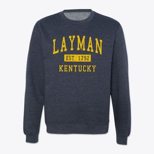 Layman Kentucky Classic Established Crewneck Sweatshirt
