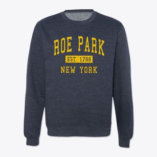 Roe Park New York Classic Established Crewneck Sweatshirt