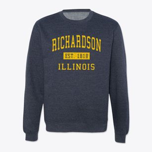 Richardson Illinois Classic Established Crewneck Sweatshirt