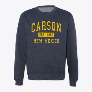 Carson New Mexico Classic Established Crewneck Sweatshirt