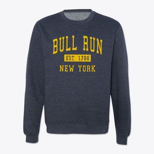 Bull Run New York Classic Established Crewneck Sweatshirt