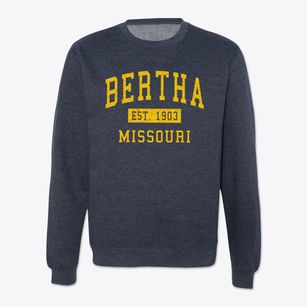 Bertha Missouri Classic Established Crewneck Sweatshirt