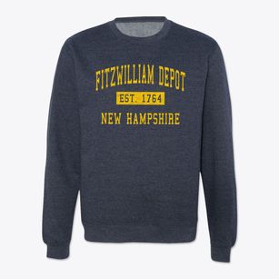 Fitzwilliam Depot New Hampshire Classic Established Crewneck Sweatshirt