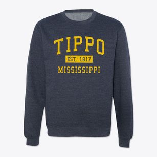 Tippo Mississippi Classic Established Crewneck Sweatshirt