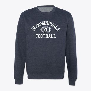 Bloomingdale High School Classic Football Crewneck Sweatshirt