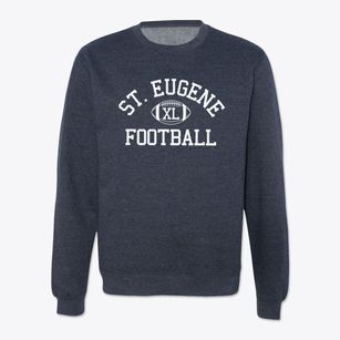 Saint Eugene Parish School Classic Football Crewneck Sweatshirt