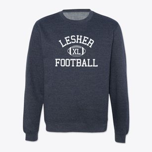 Lesher Junior High School Classic Football Crewneck Sweatshirt