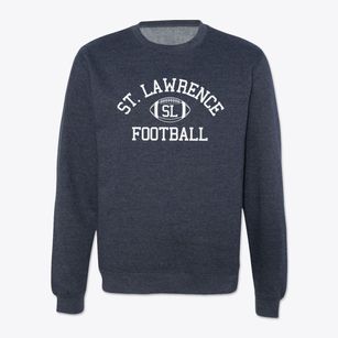 Saint Lawrence School Classic Football Crewneck Sweatshirt