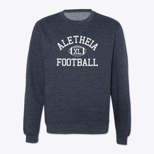 Aletheia School Classic Football Crewneck Sweatshirt
