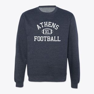 Athens Christian School Classic Football Crewneck Sweatshirt