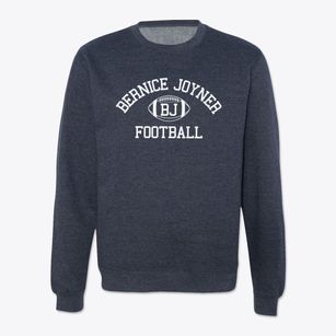 Bernice Joyner Child Parent Center Classic Football Crewneck Sweatshirt