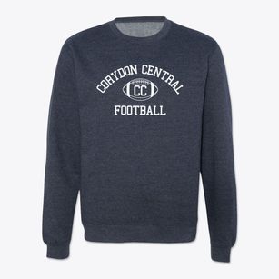 Corydon Central High School Classic Football Crewneck Sweatshirt