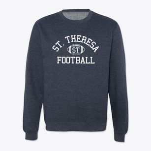 Saint Theresa School Classic Football Crewneck Sweatshirt