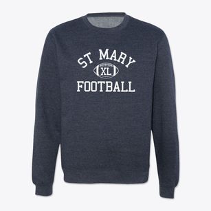 St Mary Parish Classic Football Crewneck Sweatshirt