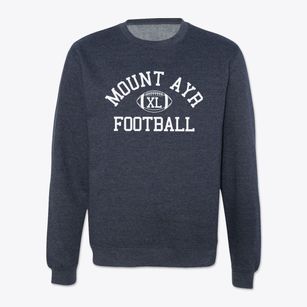 Mount Ayr Community High School Classic Football Crewneck Sweatshirt