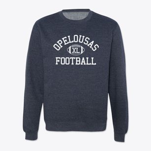 Opelousas High School Classic Football Crewneck Sweatshirt
