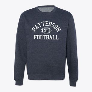 Patterson High School Classic Football Crewneck Sweatshirt