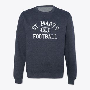 Saint Mary's Catholic School Classic Football Crewneck Sweatshirt