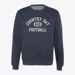 Country Day Primary School Classic Football Crewneck Sweatshirt