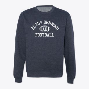 Altus Denning High School Classic Football Crewneck Sweatshirt