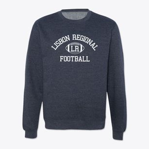 Lisbon Regional School Classic Football Crewneck Sweatshirt