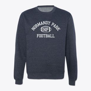 Normandy Park School Classic Football Crewneck Sweatshirt