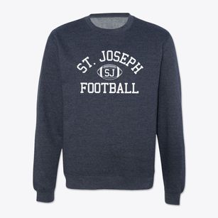 Saint Joseph School Classic Football Crewneck Sweatshirt