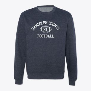 Randolph County School Classic Football Crewneck Sweatshirt