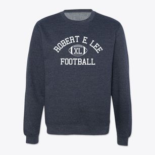 Robert E. Lee High School Classic Football Crewneck Sweatshirt