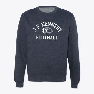 J F Kennedy Learning Center Classic Football Crewneck Sweatshirt