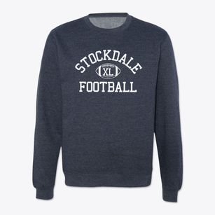 Stockdale Christian School Classic Football Crewneck Sweatshirt