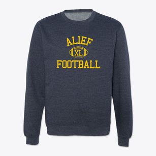 Alief Learning Center Classic Football Crewneck Sweatshirt