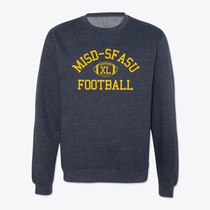 Misd-sfasu Charter School Classic Football Crewneck Sweatshirt