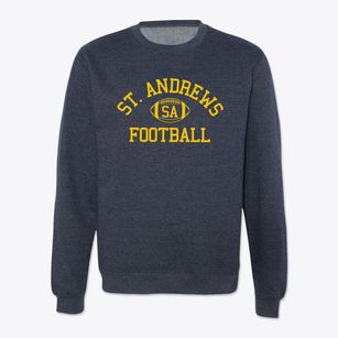 Saint Andrews Day School Classic Football Crewneck Sweatshirt