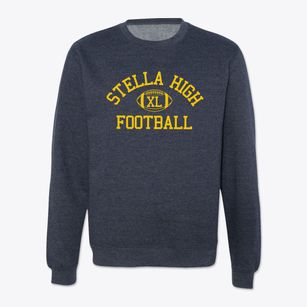 Stella High Charter Academy Classic Football Crewneck Sweatshirt