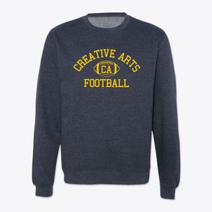 Creative Arts Charter School Classic Football Crewneck Sweatshirt