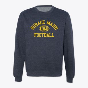 Horace Mann Junior High School Classic Football Crewneck Sweatshirt