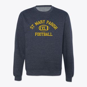 St Mary Parish Classic Football Crewneck Sweatshirt