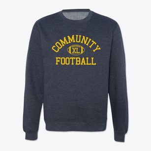 Community Christian School Classic Football Crewneck Sweatshirt