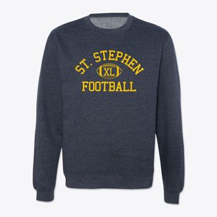 St. Stephen The Martyr Catholic Church Classic Football Crewneck Sweatshirt